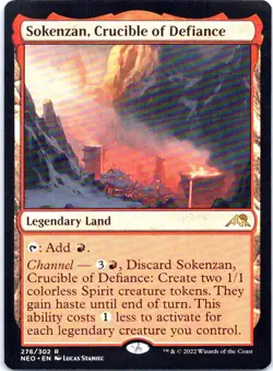 #276 Sokenzan, Crucible of Defiance Kamigawa: Neon Dynasty Rare - Image 1