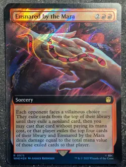 Ensnared by the Mara - Surge Foil Extended - UB Doctor Who (MTG) - Image 1
