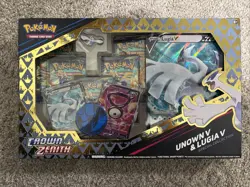 Pokemon - Crown Zenith: Unown V & Lugia V Special Collection - New/Sealed - Image 1