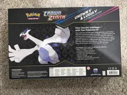 Pokemon - Crown Zenith: Unown V & Lugia V Special Collection - New/Sealed - Image 2