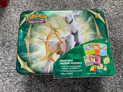 Pokemon Arceus Collectors Chest Tin - 2022 - Empty/Opened - #2 - Image 1