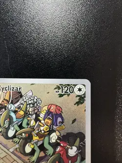 Pokemon TCG Cyclizar Paradox Rift 215/182 Holo Illustration Rare - Image 4