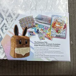 Pokemon Prismatic Evolutions Super Premium Collection New Factory Sealed In Hand - Image 5