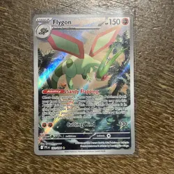 Flygon 101/94 Phantasmal Flames Pokemon TCG Illustration Rare English - Image 1