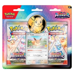 Pokemon Scarlet and Violet 8.5 Prismatic Evolutions 2-Pack Blister Set 744110817881 - Image 1