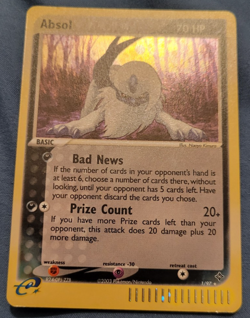 Absol 1/97 EX Dragon Holo Rare E-Reader Pokemon TCG LP - Image 1