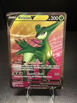 The Pokemon Company Virizion V Full Art Ultra Rare Holo 164/189 Astral Radiance - Image 1