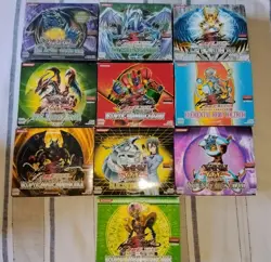 10 Rare Vintage Yu-Gi-Oh! GX & 5D's Booster Box Lot - Nostalgic Display Collecti 600682787291 - Image 1