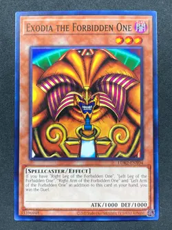 YUGIOH: Exodia the Forbidden One Set 5-card Complete LDK2 Common VLP - Image 2