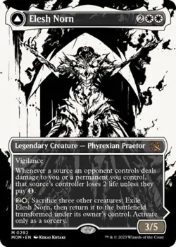 MTG English Elesh Norn (Showcase) NM Normal March of the Machine - Image 1