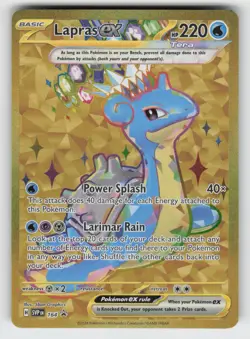 Lapras ex - 164 NM Holo SVP SV: Scarlet & Violet Promo Cards 02 - Image 1