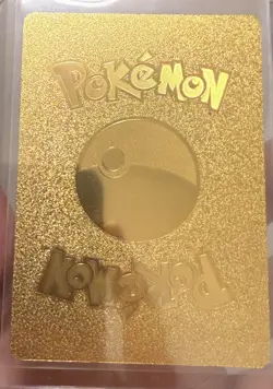 Shining Charizard 107/105 Gold metal Card Pokemon Card 1st Edition - Image 2