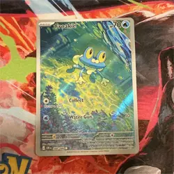 Pokemon Froakie Holo Basic Water CRI 088/086 HP 70 2019 English Card - Image 1