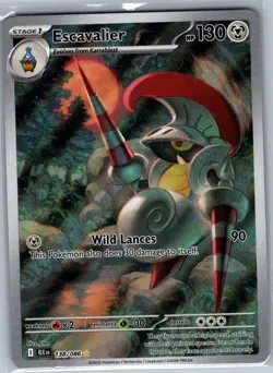 Escavalier 138/086 SV: Black Bolt - Pokemon Card - NM - Image 1