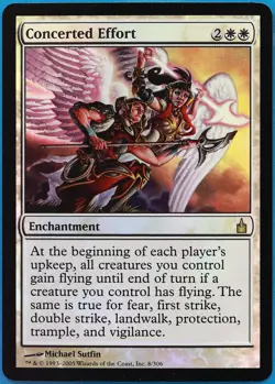 Concerted Effort FOIL Ravnica: City of Guilds NM Rare CARD (487001) ABUGames - Image 1