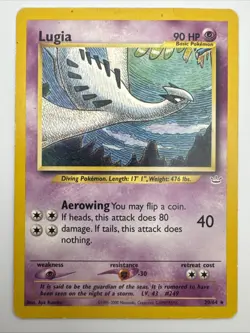 Pokemon Neo Revelation Lugia TCG Card 20/64 Regular Rare - Image 2
