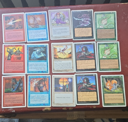 Wizards of the Coast Magic: The Gathering Vintage 1993 15 Card Lot Minotaur - Image 1