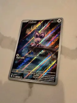 Pokemon Card Noibat 169/159 Journey Together Illustration Rare NM - Image 2