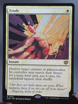 Erode Secrets of Strixhaven MTG Regular Near Mint - Image 1