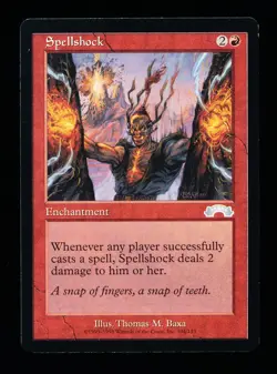 * * 1x Spellshock x1 * * Exodus MTG NM Near Mint or Close - Image 1