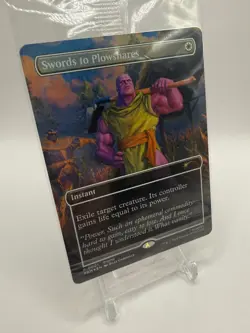 SEALED Swords to Plowshares Marvel Thanos PSA Magazine Promos Borderless Foil - Image 2