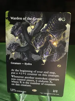 Warden of the Grove (Borderless) Rare Tarkir: Dragonstorm 351 MTG NM 2025 - Image 3