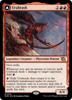 MTG English Urabrask NM Normal March of the Machine - Image 1