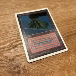 MTG Unlimited Edition Volcanic Island Ungraded Dual Land Magic The Gathering - Image 1