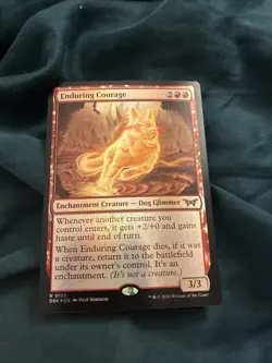 Enduring Courage Duskmourn: House of Horror Foil - Image 1