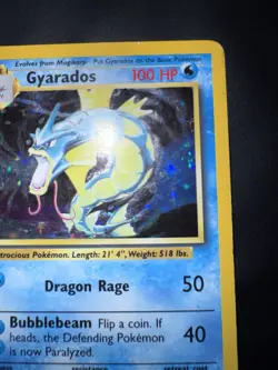 Pokemon Card english Gyarados 6/102 Holo Base Set Wizards 1999 HP - Image 4