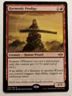 MtG Harmonic Prodigy MH2 Modern Horizons 2 Magic the Gathering - Image 1