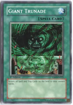 Yugioh - Giant Trunade YSDJ-EN022 1st Edition - Starter Deck: Jaden Yuki - Image 1