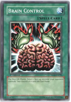 Yugioh - Brain Control YSDJ-EN030 1st Edition - Starter Deck: Jaden Yuki - Image 1