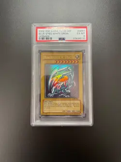 Yu-Gi-Oh! Blue-Eyes White Dragon – PSA 6 - Image 1