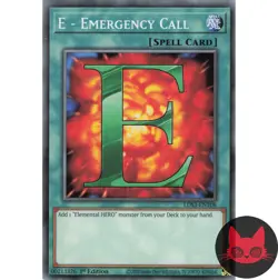 Yugioh E - Emergency Call LDS3-EN108 Common 1st Edition NM - Image 1