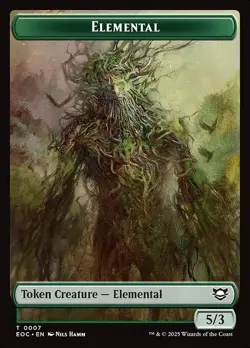Insect | Elemental Double Sided Token [Edge of Eternities] MTG - Image 2