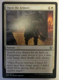 Open the Armory Commander Legends - MTG - Image 1