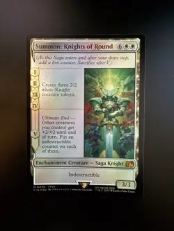 MTG Final Fantasy English Summon: Knights of Round 0036 Foil - Image 1