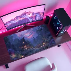 MTG Playmat | Cozy Magical Cottage Themed Playmat | Unofficial MTG Playmat - Image 4