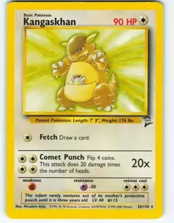 Kangaskhan - 26/130 Base Set 2 - Pokemon TCG - 2000 - Image 1