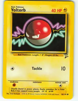 Voltorb - 98/130 Base Set 2 - Pokemon TCG - 2000 - Image 1