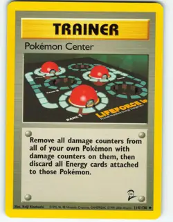 Pokemon Center - 114/130 Base Set 2 - Pokemon TCG - 2000 - Image 1