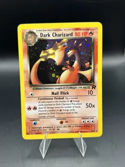 Pokemon TCG Dark Charizard 4/82 Holo Rare Near Mint - Image 1