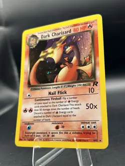 Pokemon TCG Dark Charizard 4/82 Holo Rare Near Mint - Image 4