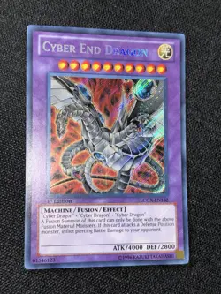 Yu-Gi-Oh! Cyber End Dragon, LCGX-EN182, Secret Rare, 1. Edition, Englisch, Good - Image 3