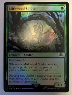 Mirkwood Spider Universes Beyond: the Lord of the Rings - MTG FOIL - Image 1