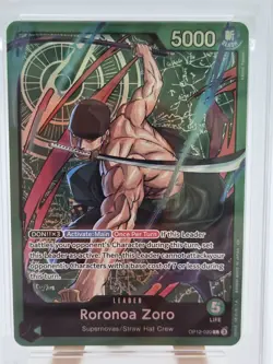 2025 ONE PIECE EN LEARN TOGETHER DECK SET #020 RORONOA ZORO PSA 10 - Image 2