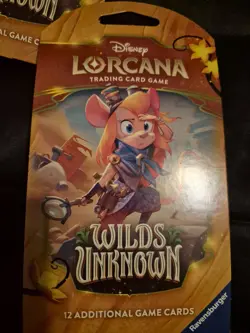 14 Disney Lorcana TCG Set 12 Wilds Unknown Booster Pack factory sealed Lot of 14 - Image 2