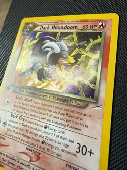 Pokemon Cards - 1st Edition Dark Houndoom 7/105 - Neo Destiny Holo - Near Mint - Image 2