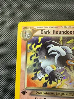 Pokemon Cards - 1st Edition Dark Houndoom 7/105 - Neo Destiny Holo - Near Mint - Image 4